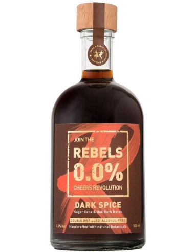 0.0% REBELS Dark Spice 50 cl.