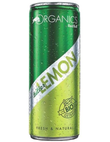 ORGANICS BY RED BULL Bitter Lemon Can 25 cl.