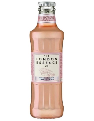 London Essence Rhubarb & Cardamom Crafted Soda 20.