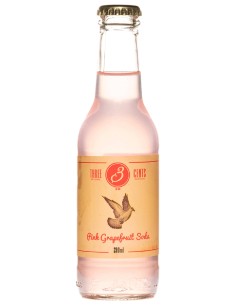 Three Cents Pink Grapefruit Soda 20 cl.