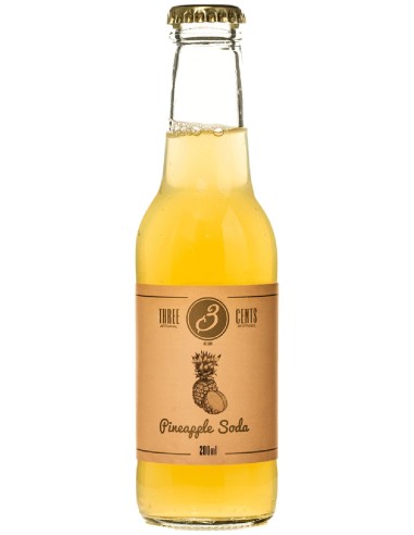 Three Cents Pineapple Soda 20 cl.