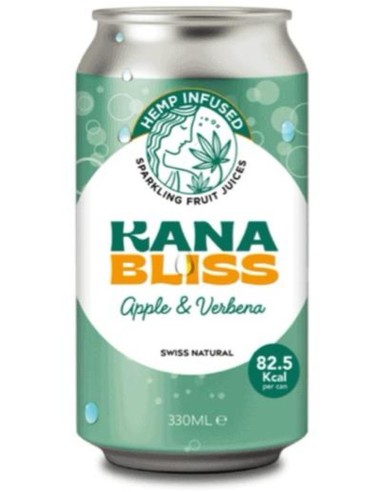 Kanabliss Apple & Verbena Canette 12 x 33 cl.