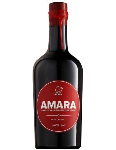 Aperitif Amaro AMARA Rossa di Sicilia 50 cl.