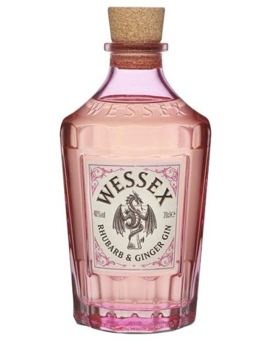 Gin Wessex Rhubarb & Ginger 70 cl.