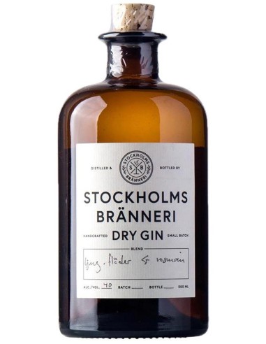 Gin Stockholms Bränneri Dry 50 cl.