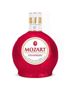 Liqueur Mozart Chocolat Blanc Crème Fraise 50 cl