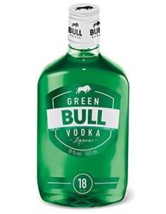 Liqueur Bull Green Vodka PET 50 cl.