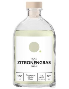 Liqueur DOC’s ESSENZ Citronnelle 10 cl.