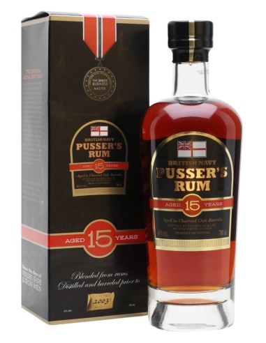 Rum Pusser's British Navy 15 ans 70 cl.