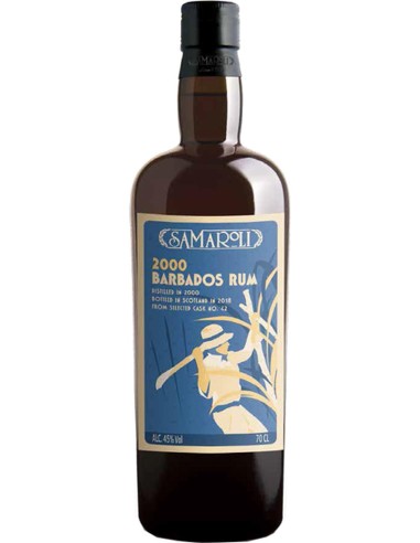 Rum Samaroli Barbados 2000 / 2018 - 18 ans - Singl