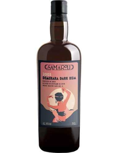Rum Samaroli Demerara Dark 2003 / 2018 - 15 ans -