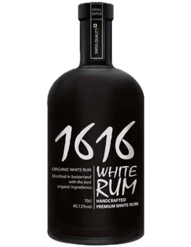 Rum 1616 White Organic 70 cl.