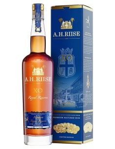 Rum A. H. Riise  XO Kong Haakon Royal Reserve 70 .