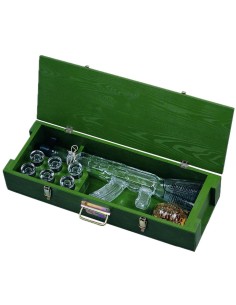 Vodka Kalaschnikow Red Army AK-47 Set 120 cl.