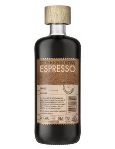 Vodka Koskenkorva Espresso 50 cl.