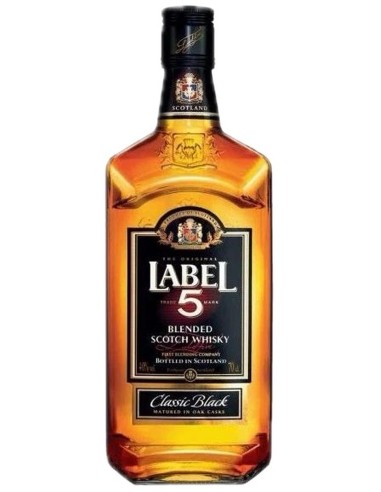 Blended Scotch Whisky Label 5 70 cl.