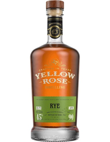 Rye Whiskey Yellow Rose 70 cl.