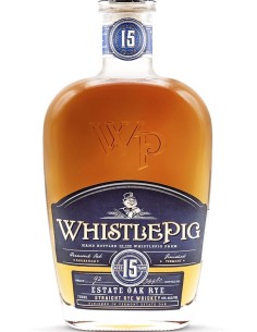 Rye Whiskey WhistlePig 15 ans 70 cl.
