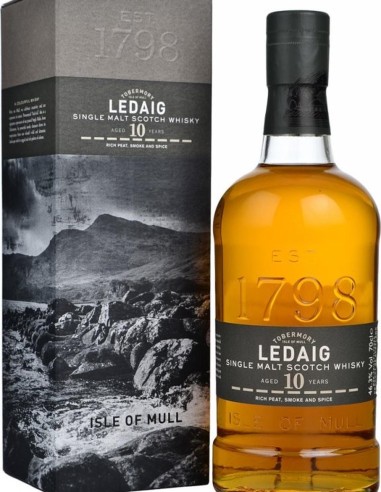 Single Malt Whisky Ledaig 10 ans 70 cl.