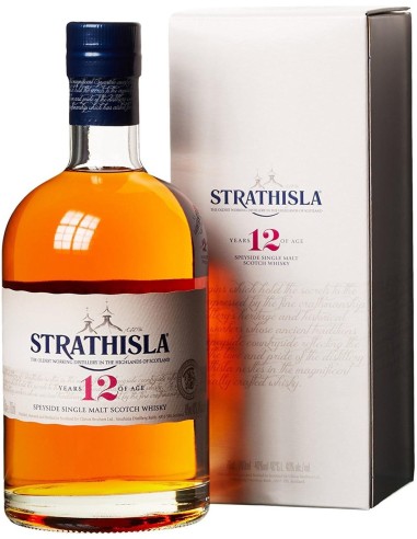 Single Malt Whisky Strathisla 12 Years 70 cl.