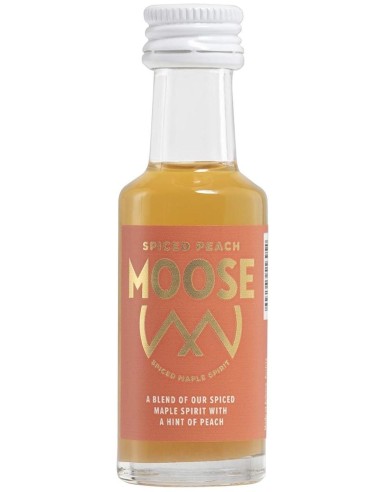 Liqueur MOOSE Spiced Peach 2 cl.