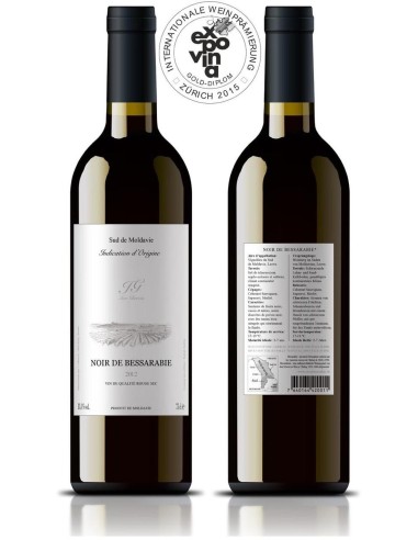 Noir de Bessarabie 2012 Sud de Moldavie 75 cl.