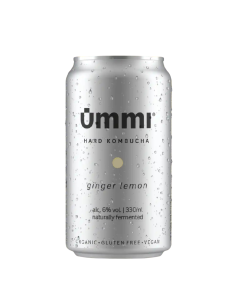 UMMI Hard Kombucha Ginger & Lemon 24x33 cl.