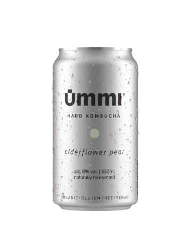 UMMI Hard Kombucha Elderflower Pear 24x33 cl.
