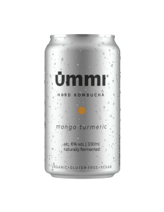 UMMI Hard Kombucha Mango Turmeric 24x33 cl.
